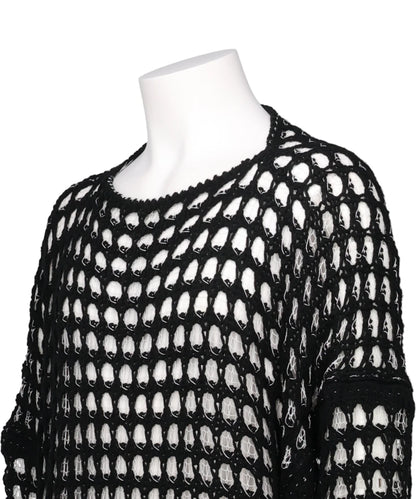 MESH ASYMMETRY KNIT