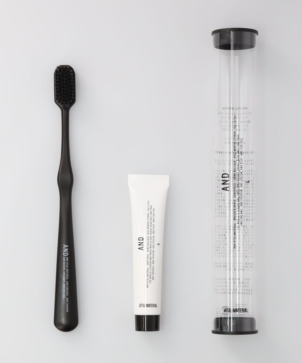 トゥースブラシセットBK/レモンミント(スタンダード)