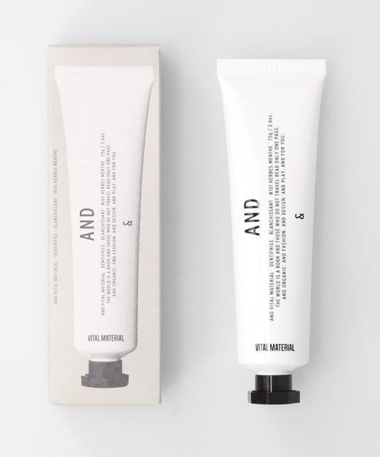 トゥースペーストHM75g/ハーブミント (ホワイト)