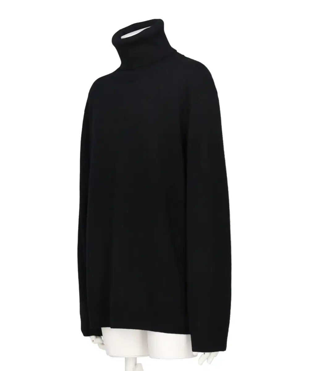 LOGO TURTLENECK KNIT