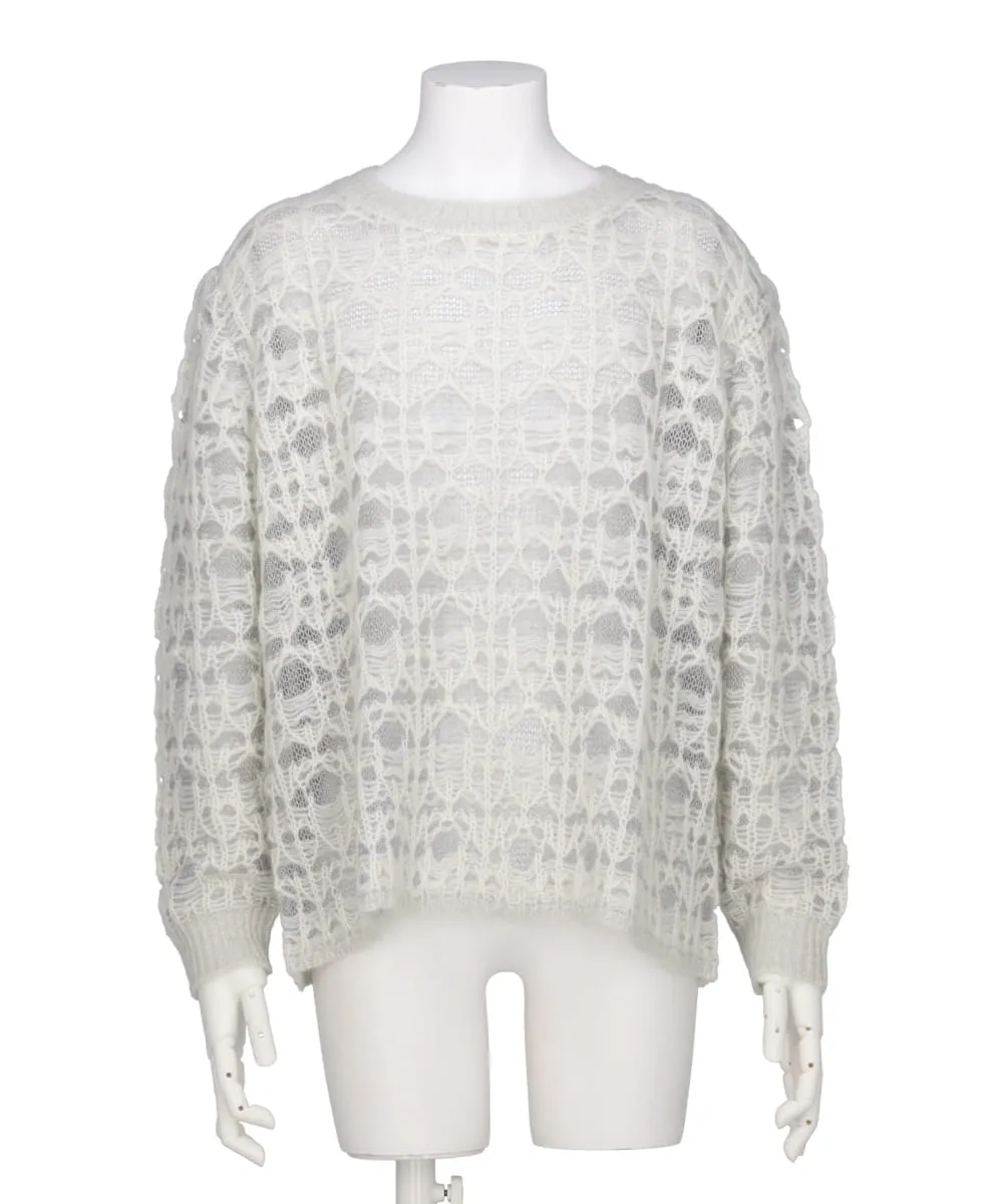 LAME MOHAIR KNIT