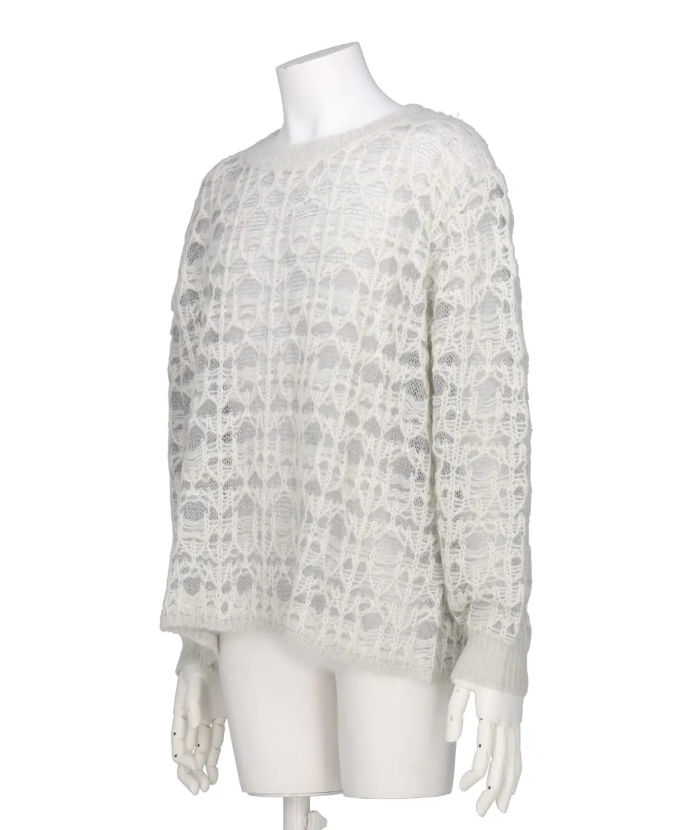 LAME MOHAIR KNIT