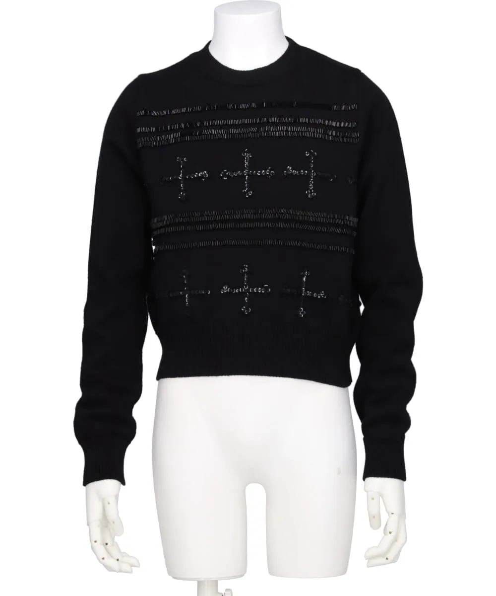 BIJOU CROSS TITE KNIT