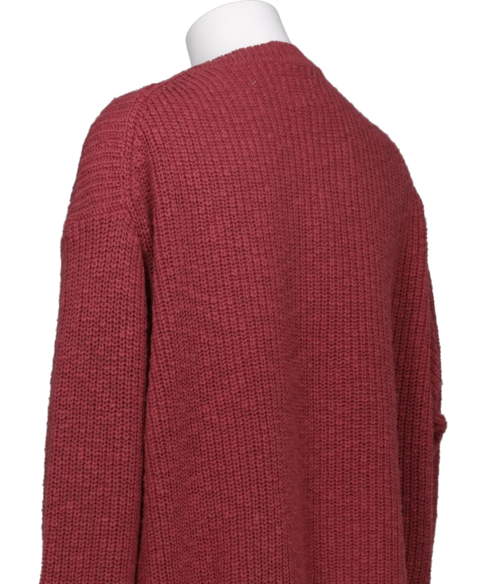 THREE FRAG KNIT PULLOVER