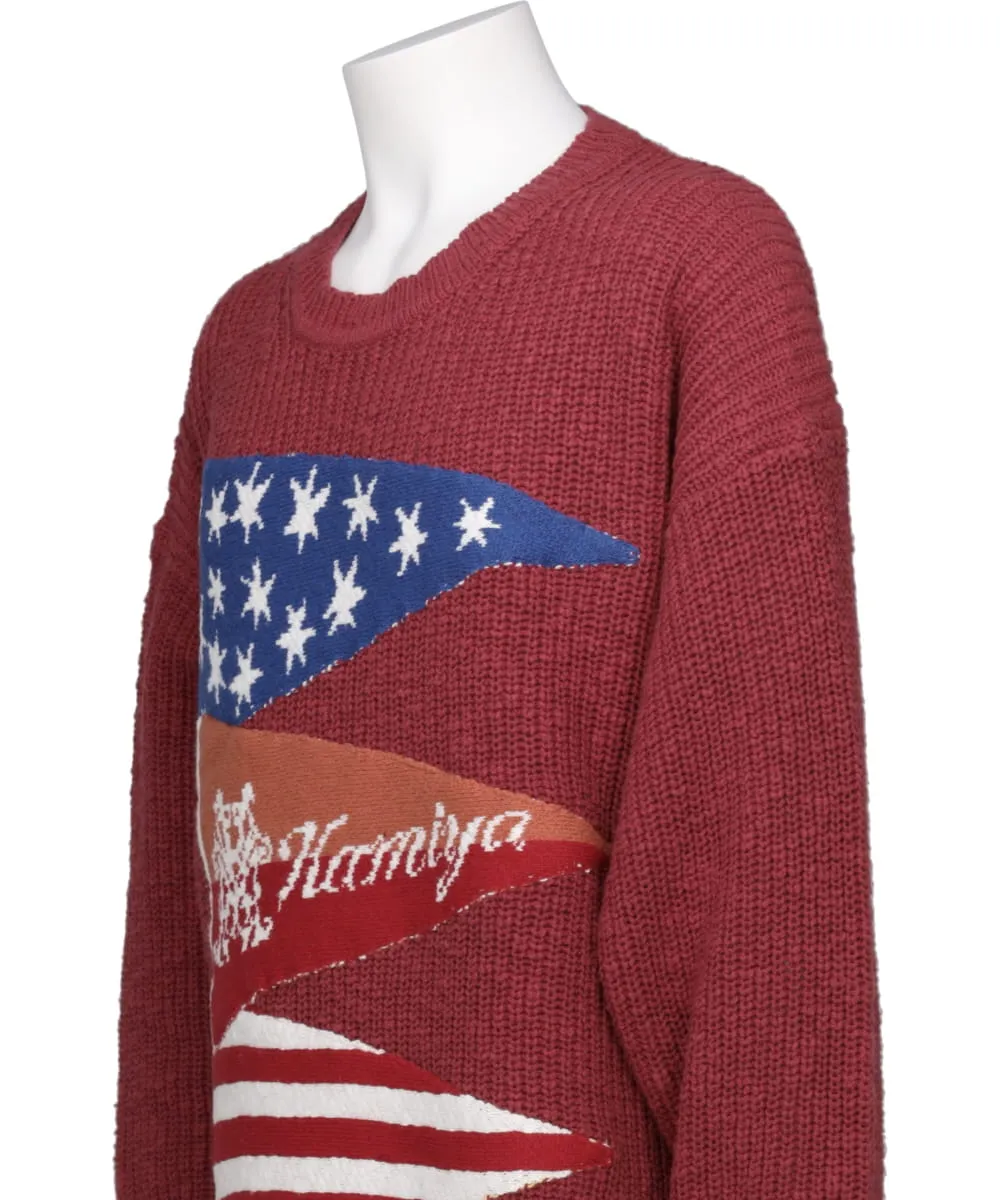 THREE FRAG KNIT PULLOVER