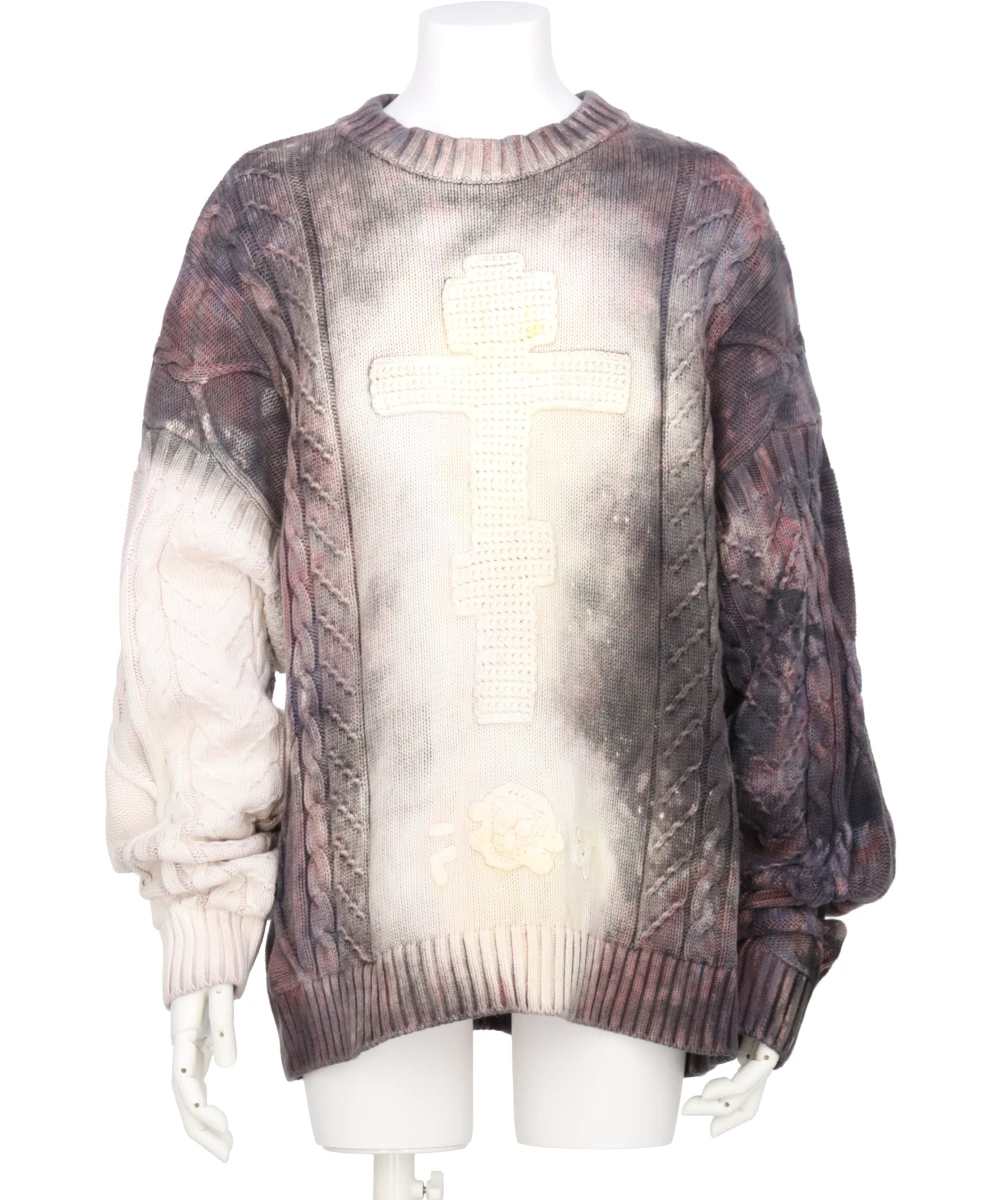CRUCIFIED CABLE KNIT