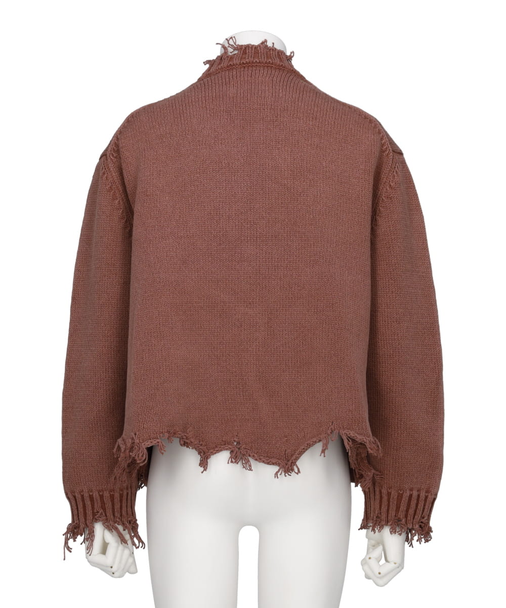 doublet/ダブレット/OVERSIZE CUT OFF KNIT VEST www 
