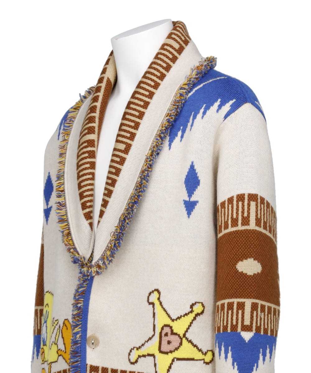 TWEETY COWBOY ICON CARDIGAN