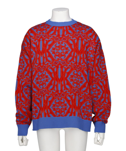 MONOGRAM KNIT PULLOVER