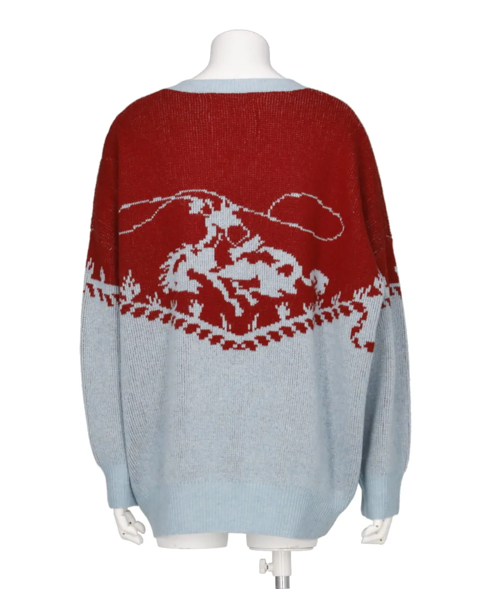 COWBOY PULLOVER KNIT