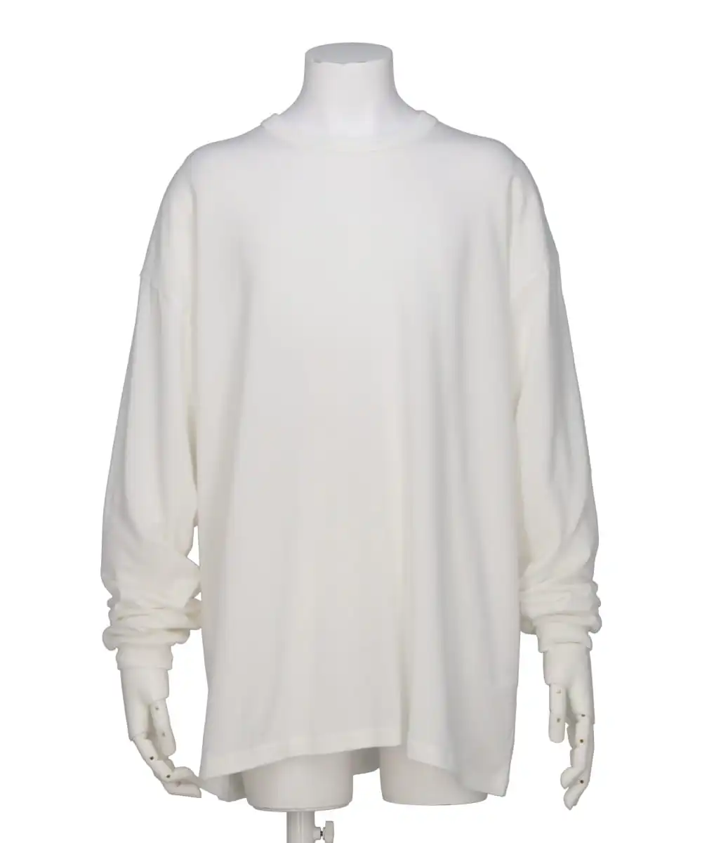 COTTON PILE STANDARD L/S T-SHIRT