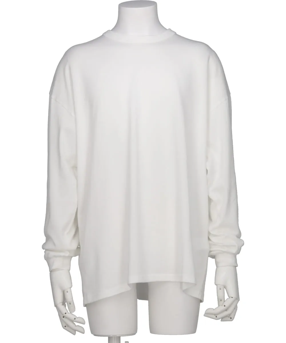 COTTON PILE L/S T-SHIRT