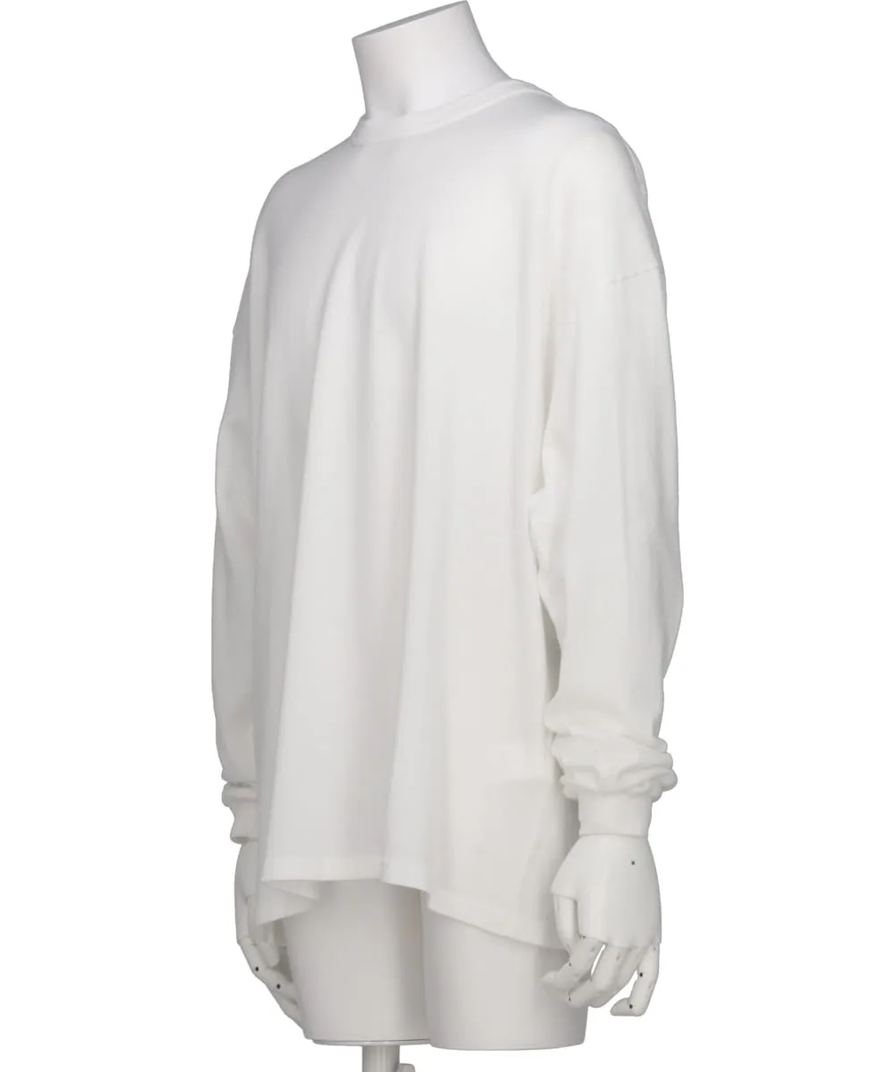 COTTON PILE L/S T-SHIRT