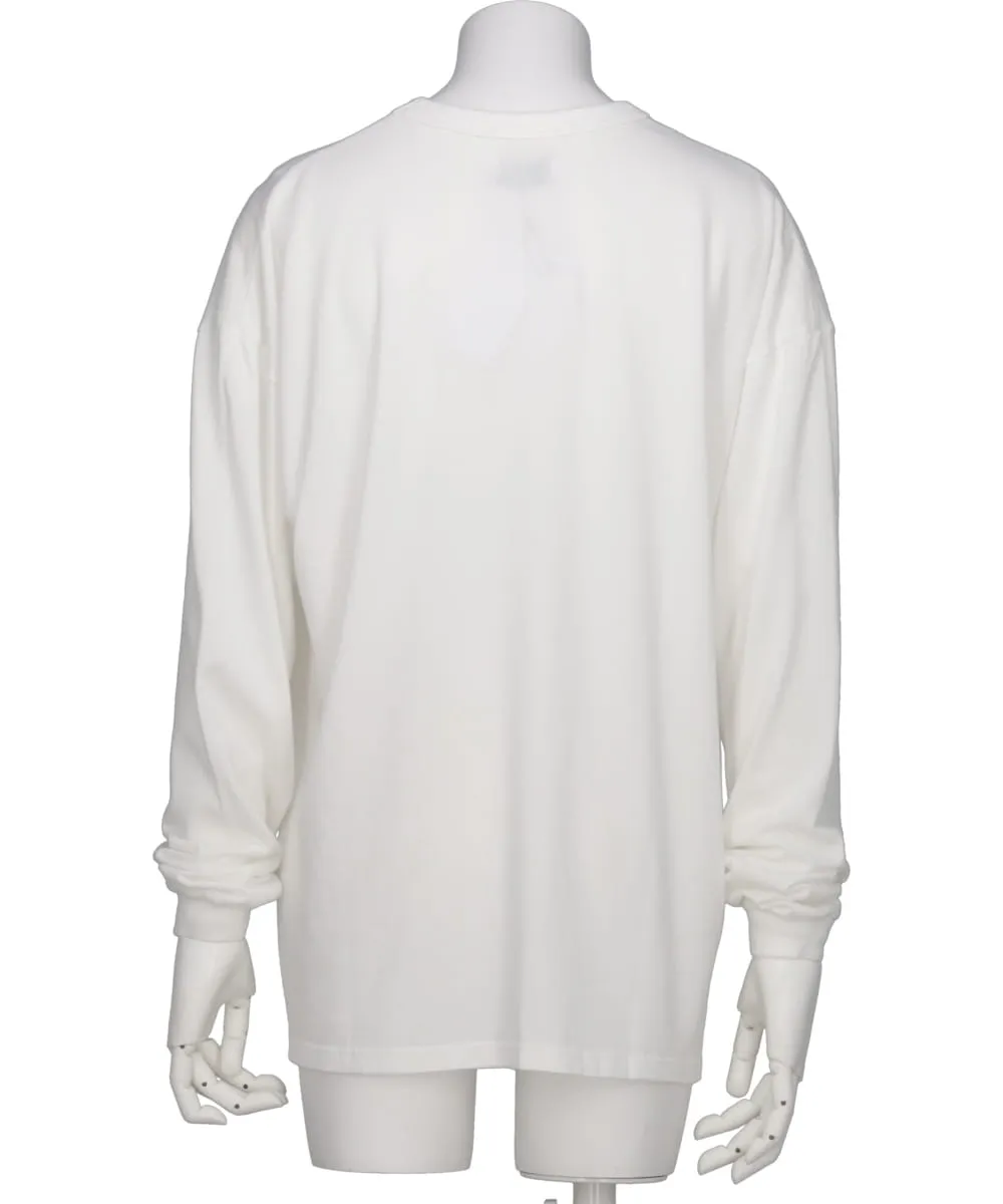 COTTON PILE L/S T-SHIRT
