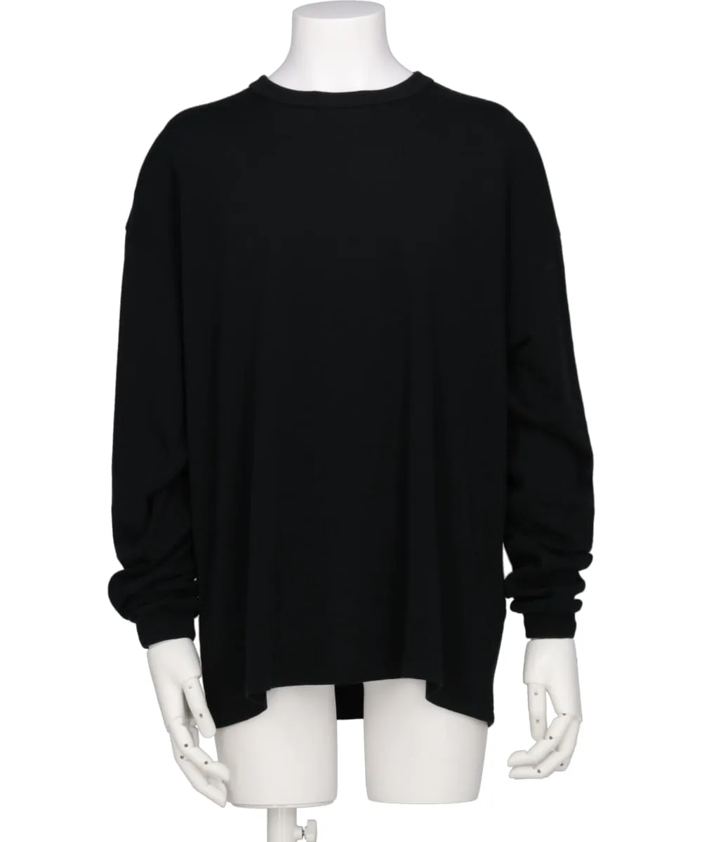 COTTON PILE L/S T-SHIRT