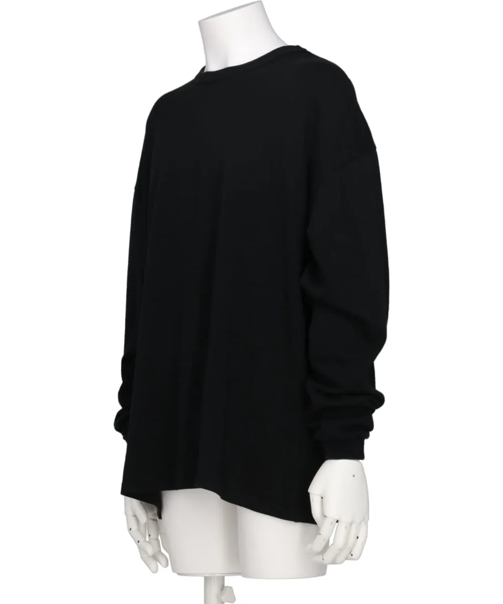 COTTON PILE L/S T-SHIRT