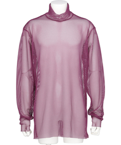 MESH TURTLENECK