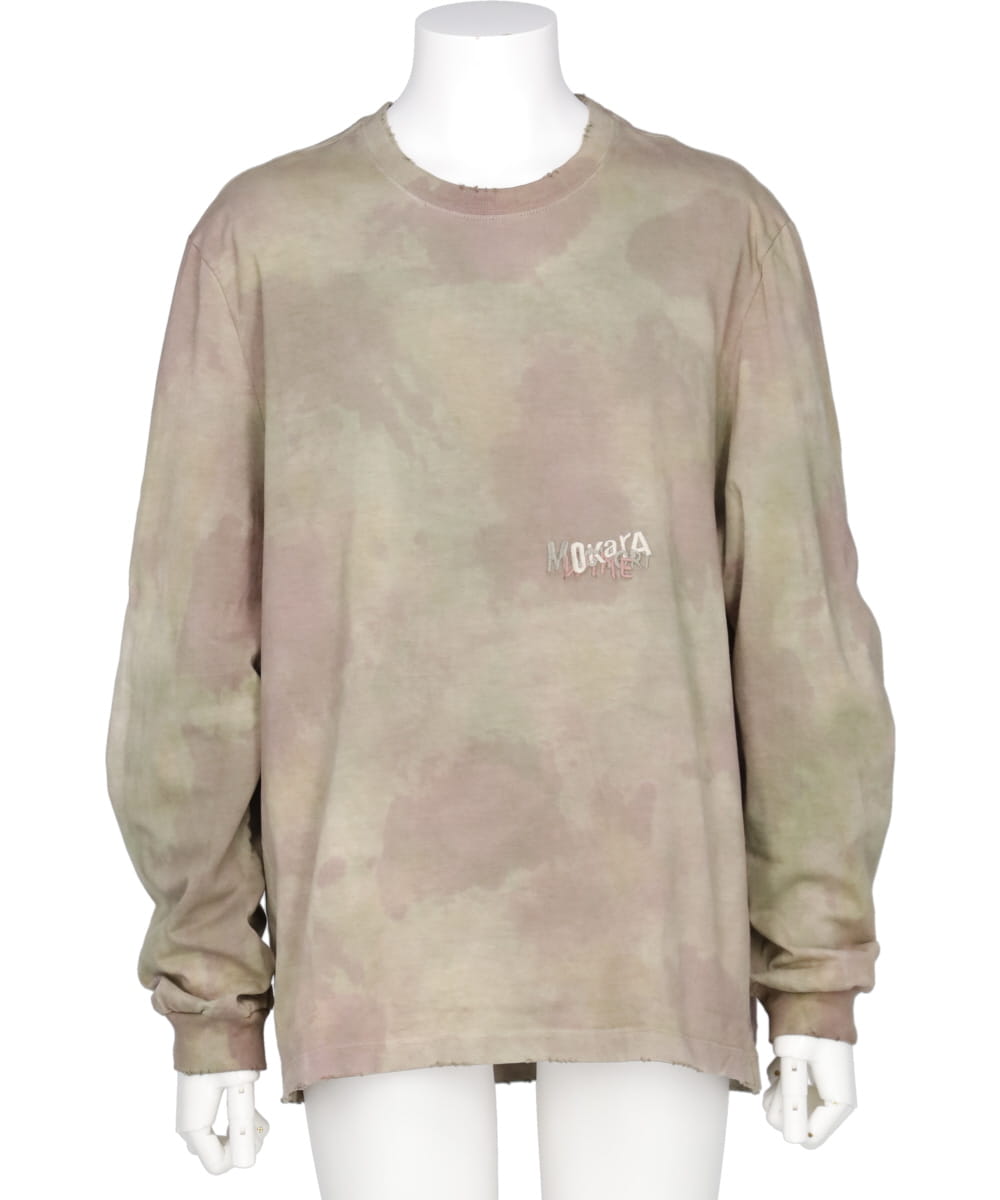 WASTE VEGETABLE DYED LONG SLEEVE T-SHIRT