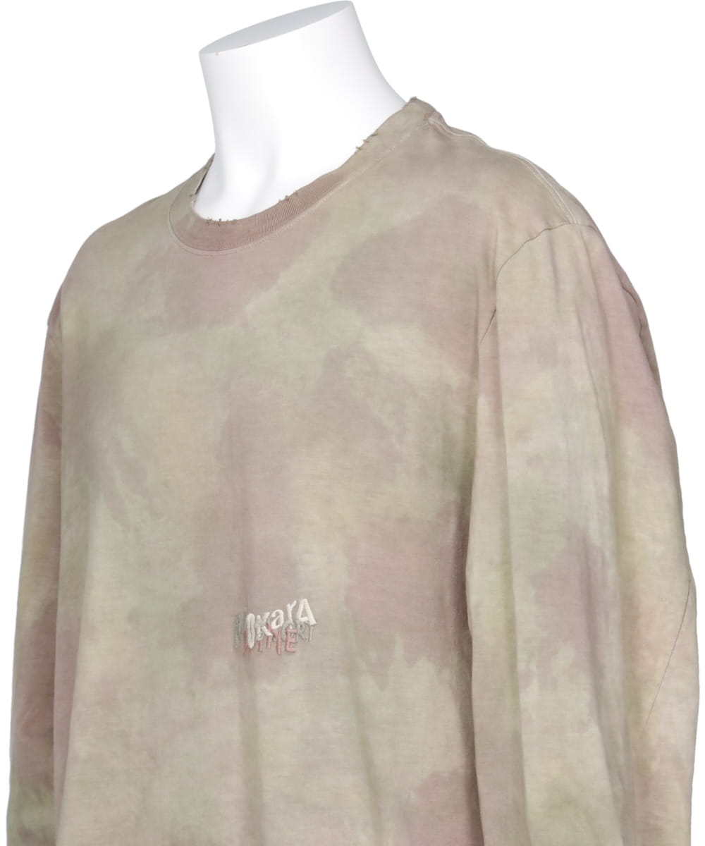 WASTE VEGETABLE DYED LONG SLEEVE T-SHIRT