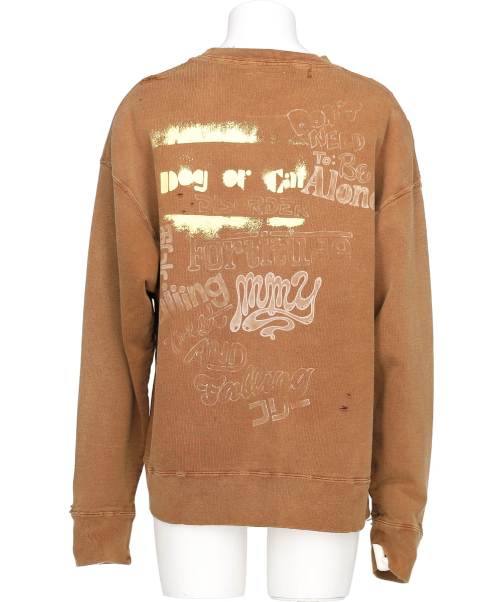 DISTRESSED PULLOVER