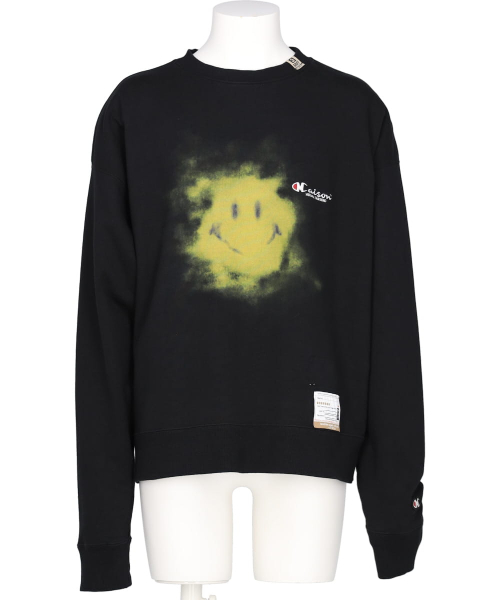 SMILY FACE PRINTED PULLOVER