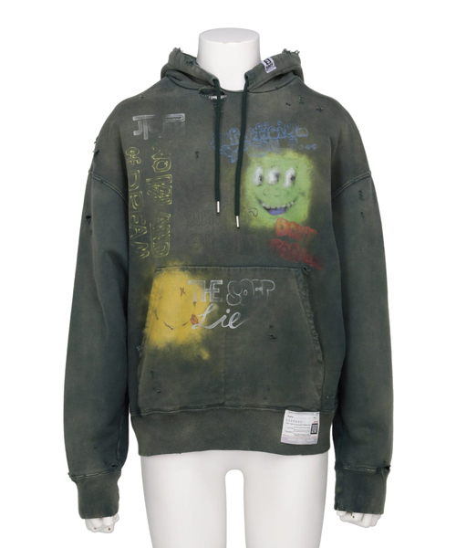 BLEACHED HOODIE