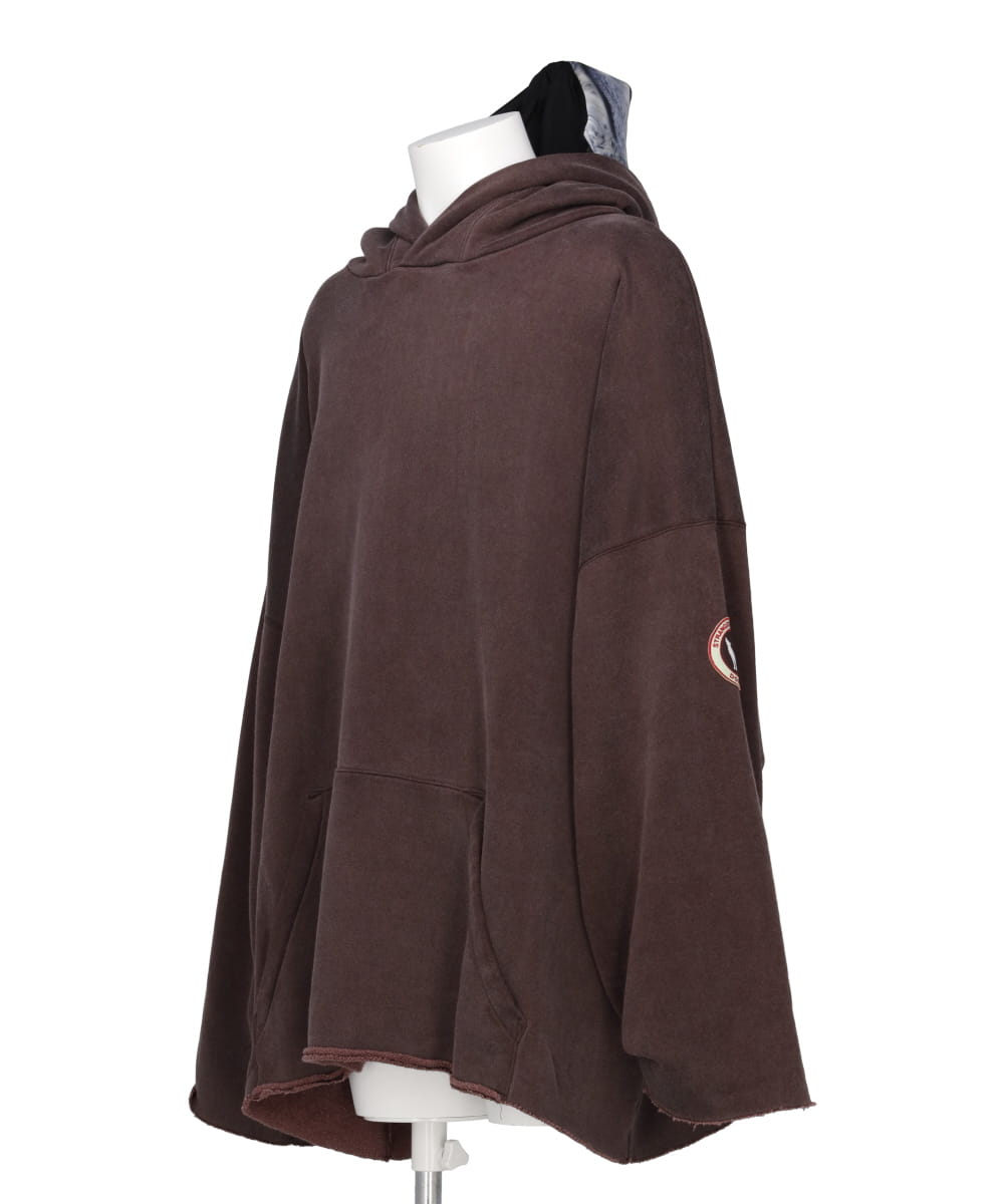ANIMAL TRIM OVERSIZED HOODIE