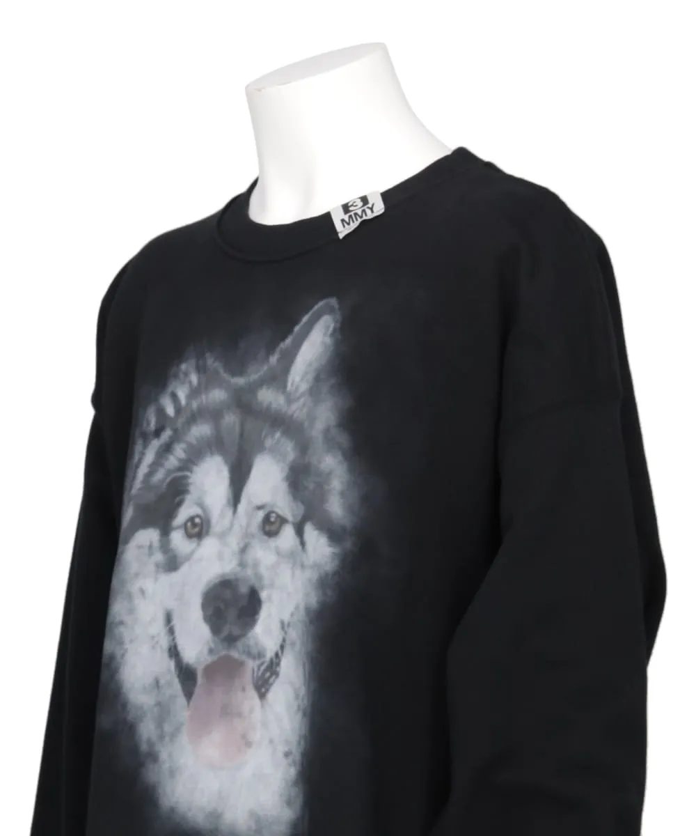 DOG PRINTED PULLOVER