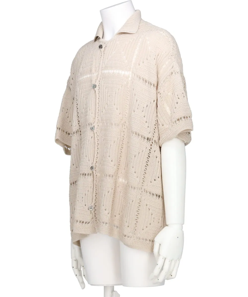 CROCHET KNIT SHIRT