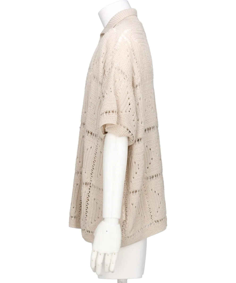 CROCHET KNIT SHIRT