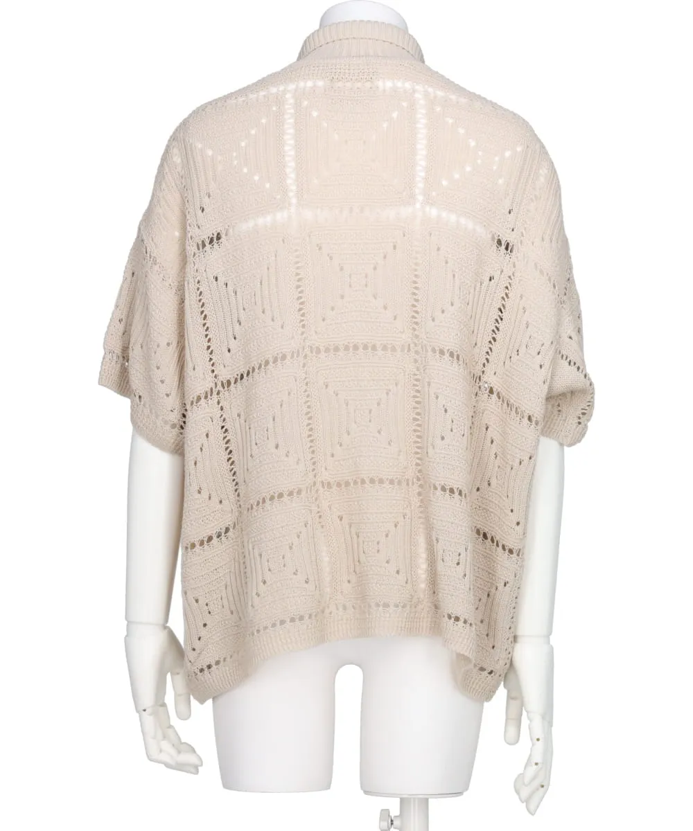 CROCHET KNIT SHIRT