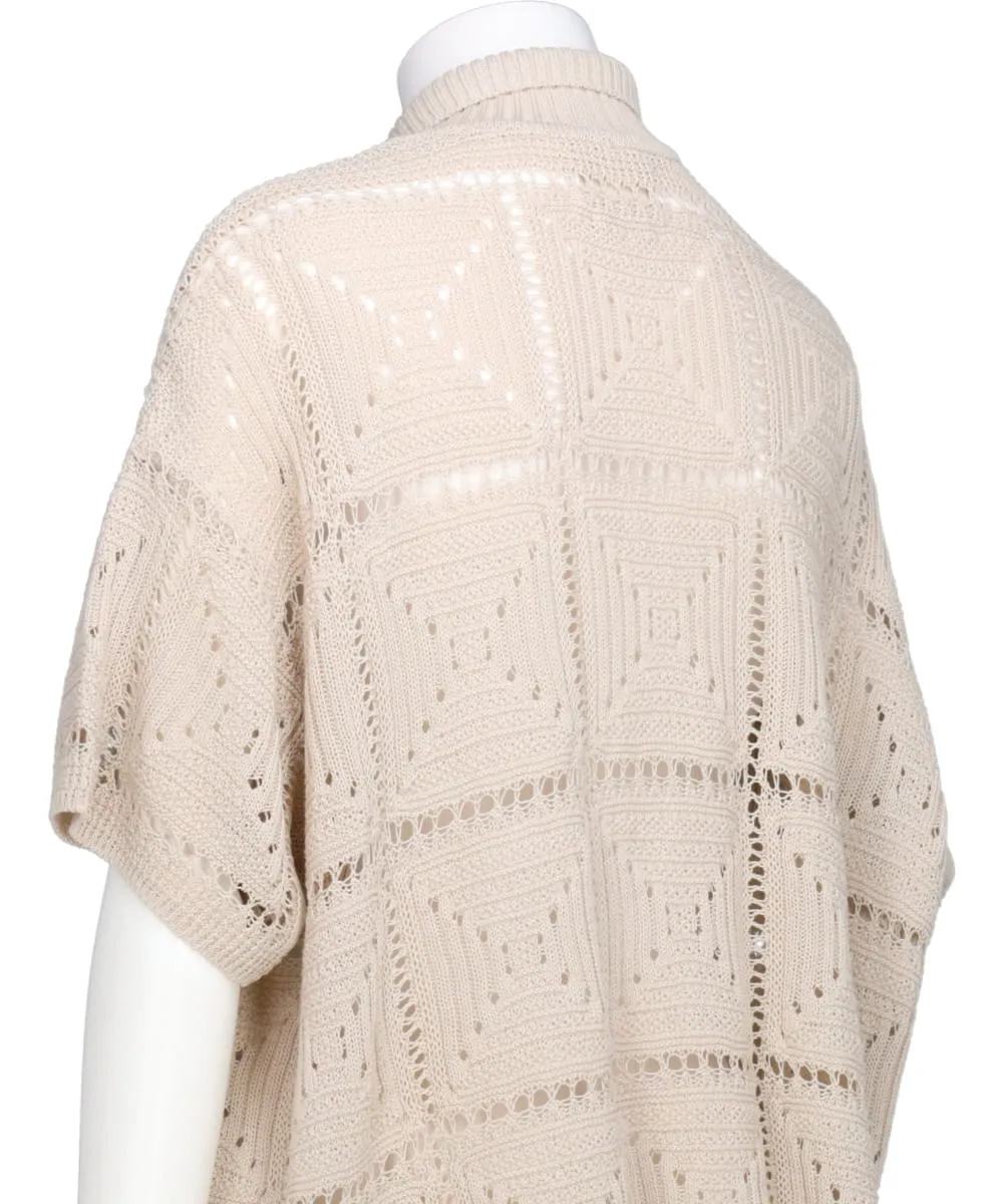 CROCHET KNIT SHIRT
