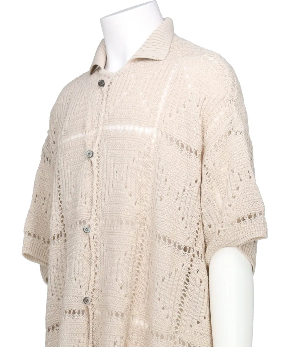 CROCHET KNIT SHIRT