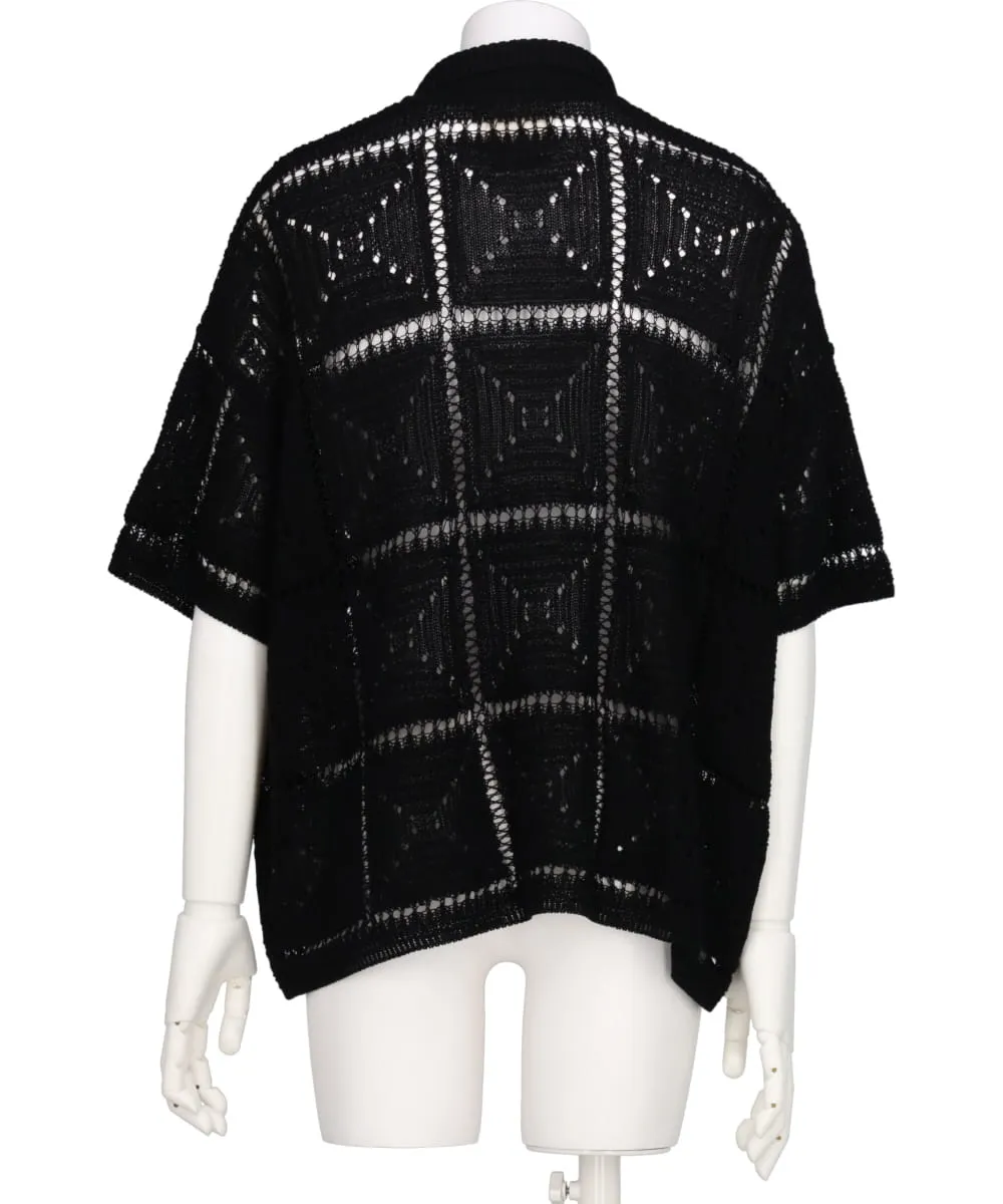 CROCHET KNIT SHIRT