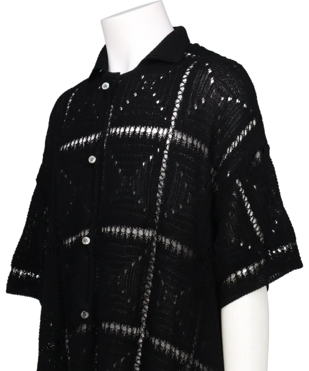 CROCHET KNIT SHIRT
