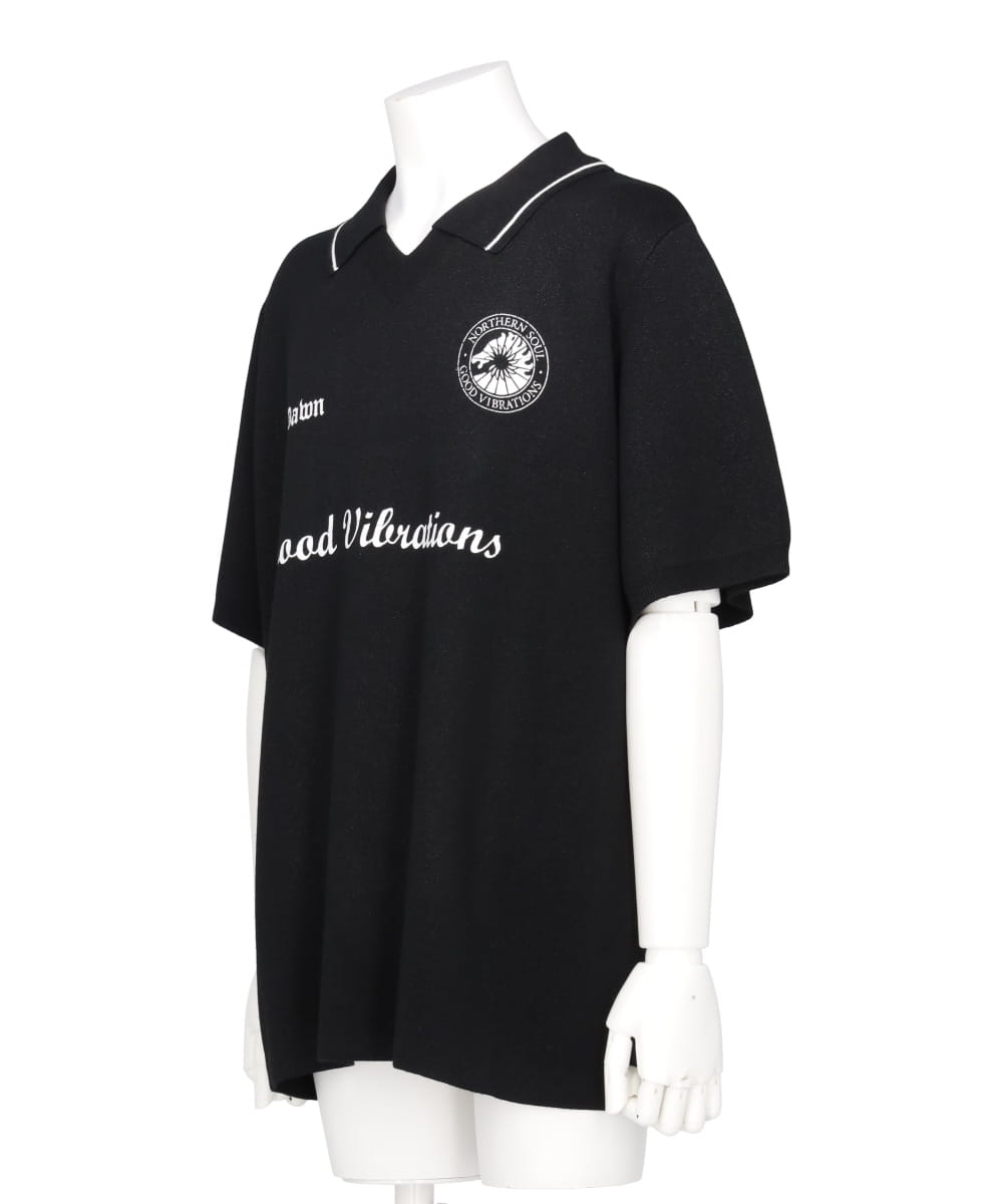 DAIRIKU Lame SoccerUniform KnitPullover - ポロシャツ