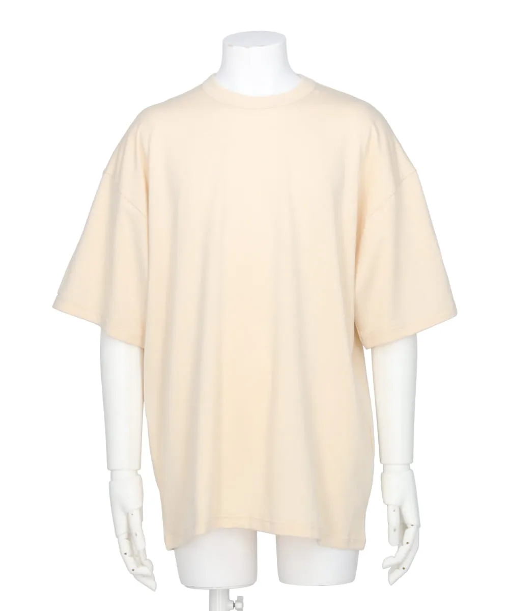 RECYCLE ORGANIC COTTON COMPACT TERRY S/S T-SHIRT