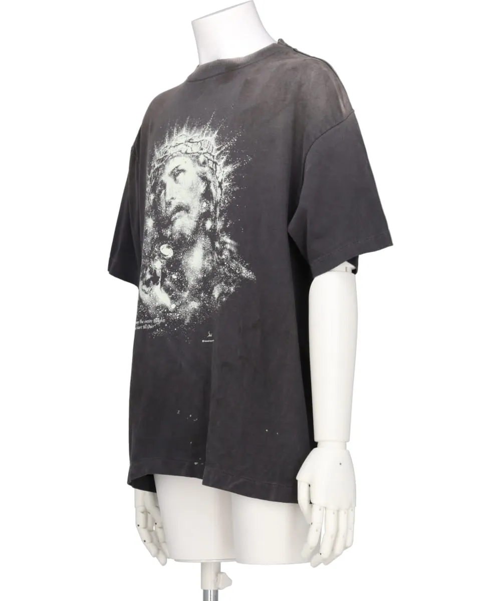 SAINT Mxxxxxx(セントマイケル) 2025SS ジーザスTシャツ SM-HR8