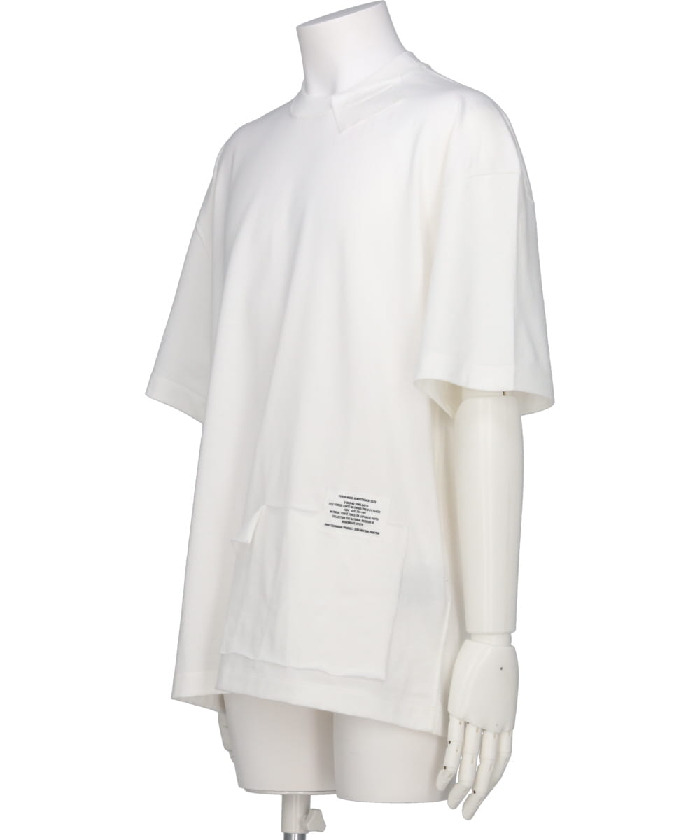 ALMOSTBLACK×YUICHI INOUE REMAKE PACHED PRINT T-SHIRTS