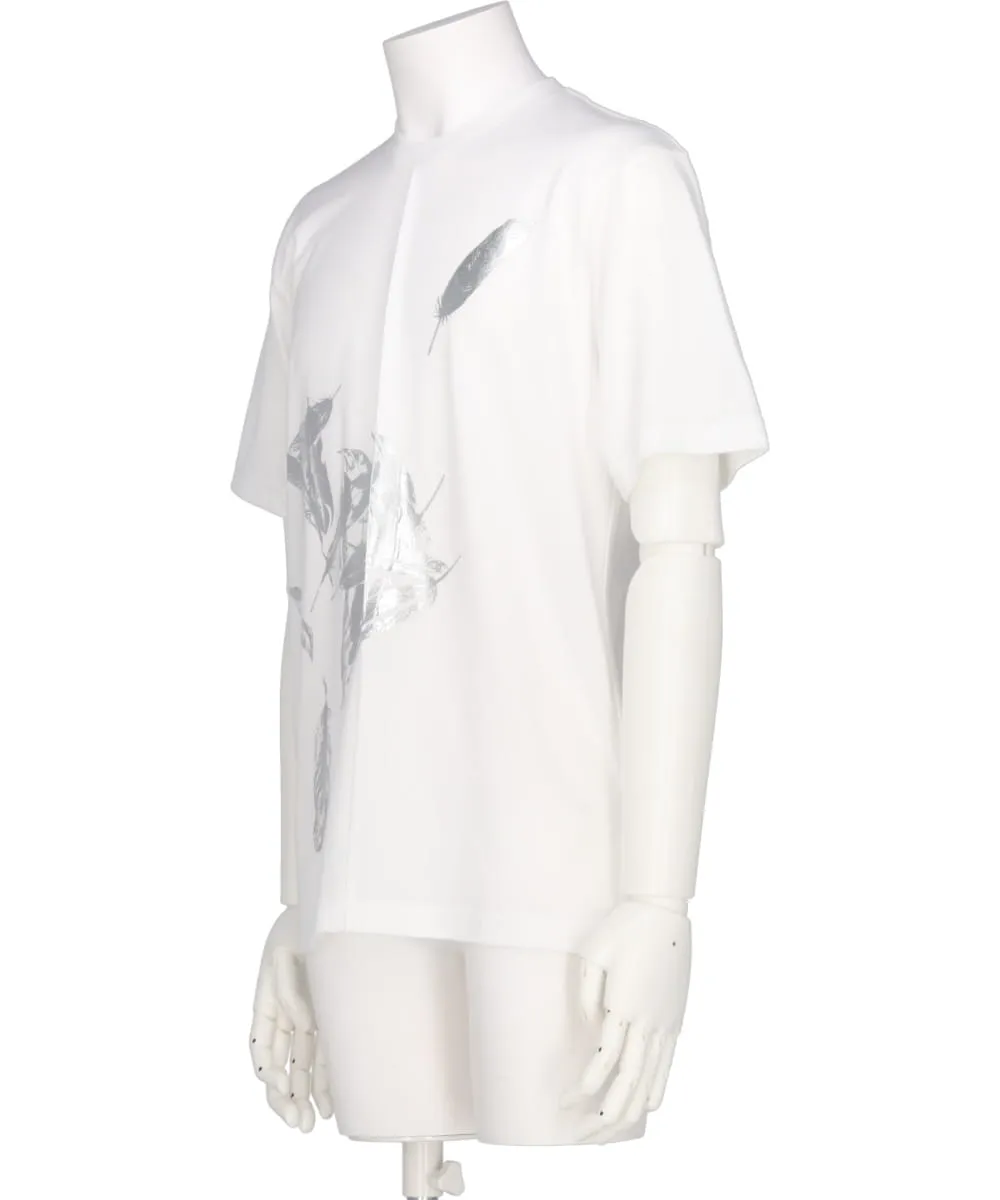 BACK LINING T-SHIRT (FEATHERS)