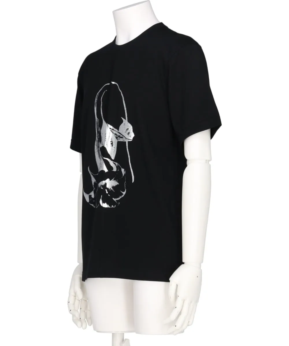 BACK LINING T-SHIRT (FLOWER)