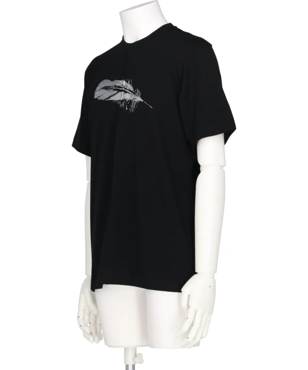 BACK LINING T-SHIRT (PIGEON FEATHER)