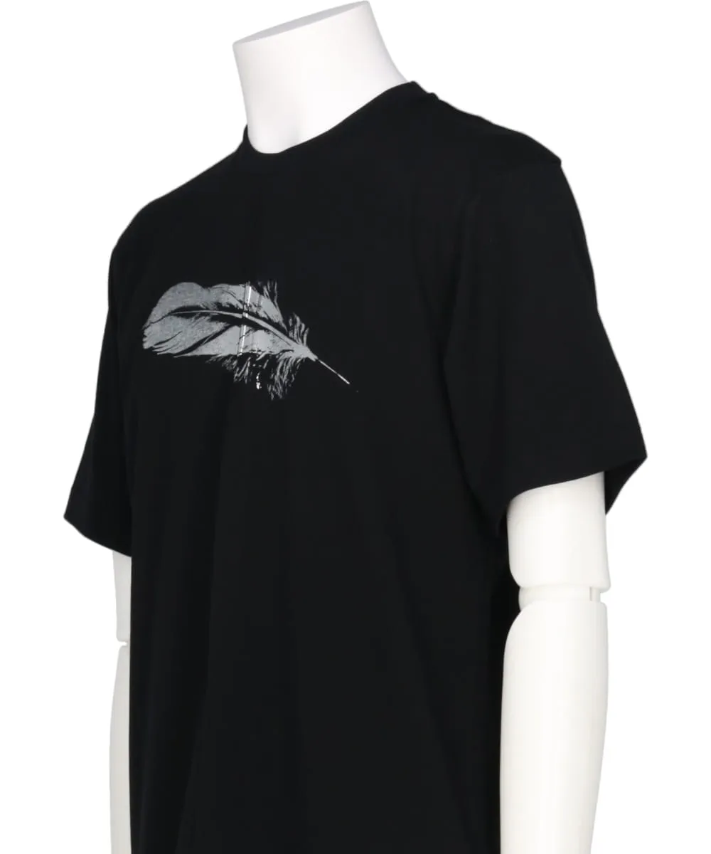 BACK LINING T-SHIRT (PIGEON FEATHER)