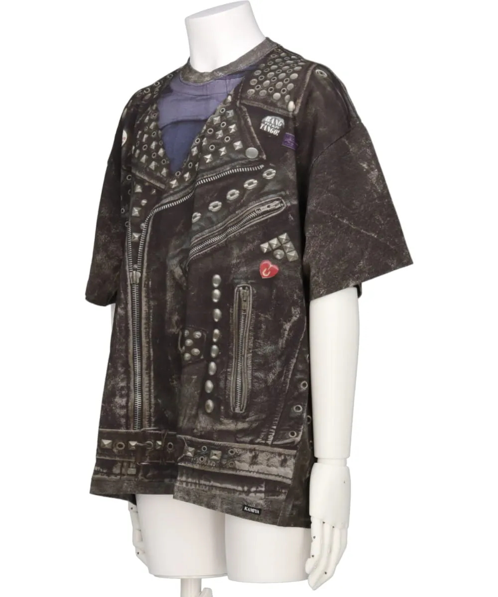 TROMPE I’OEIL PRINT T-SHIRT