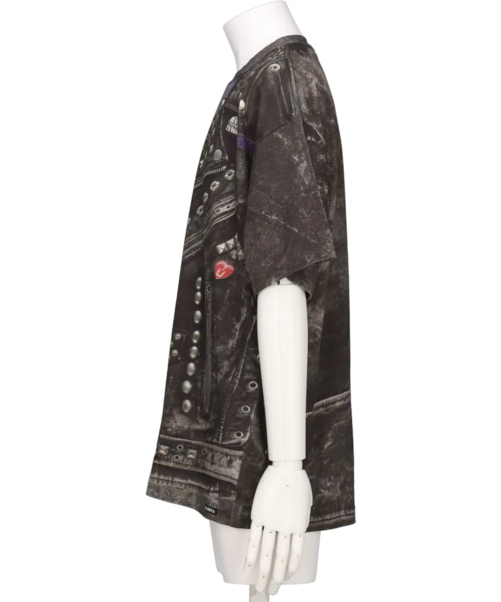 TROMPE I’OEIL PRINT T-SHIRT