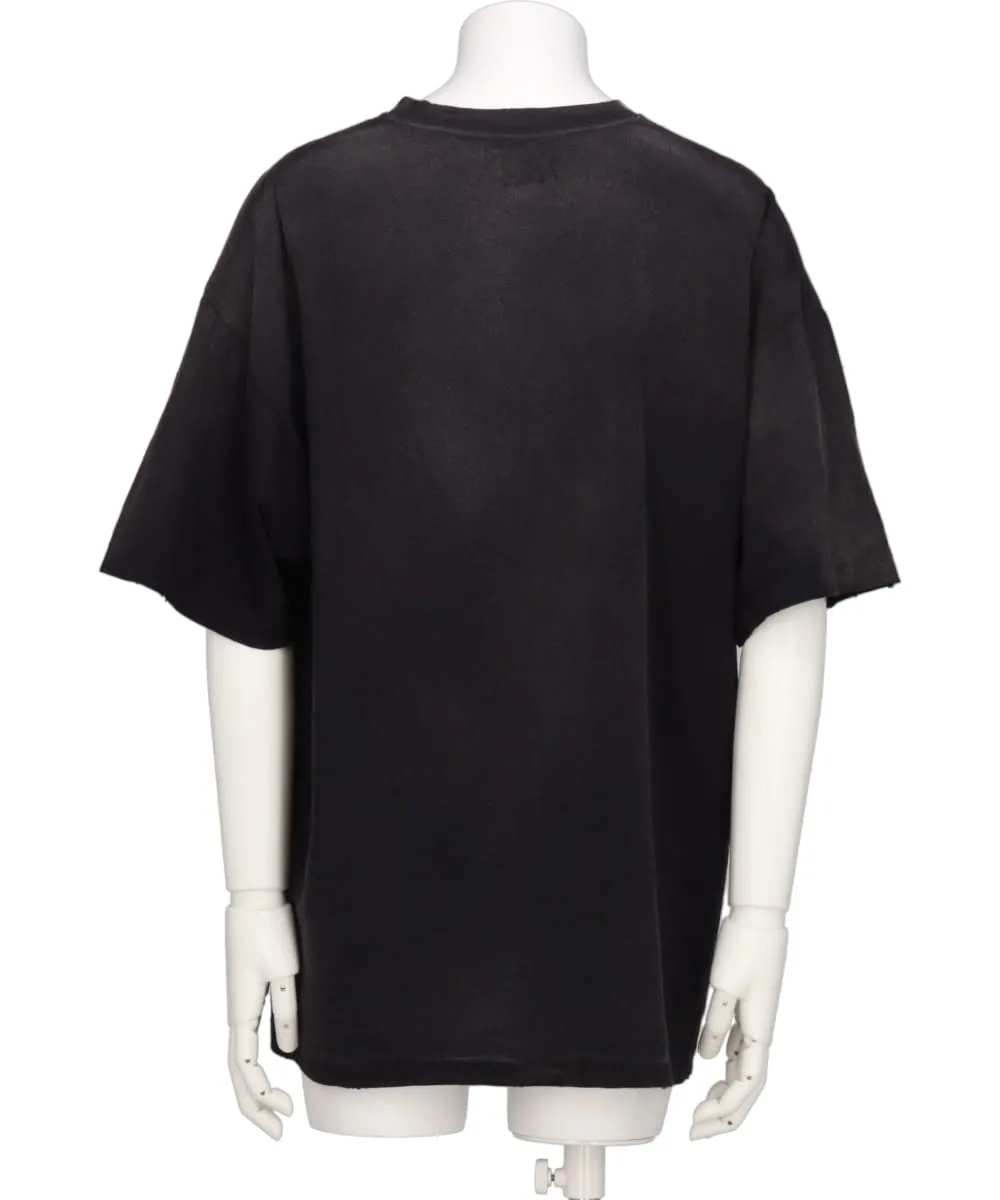 KMY-WOLF DISTRESSED TEE