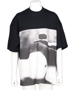 DROP SHOULDER PRINT T-SHIRT