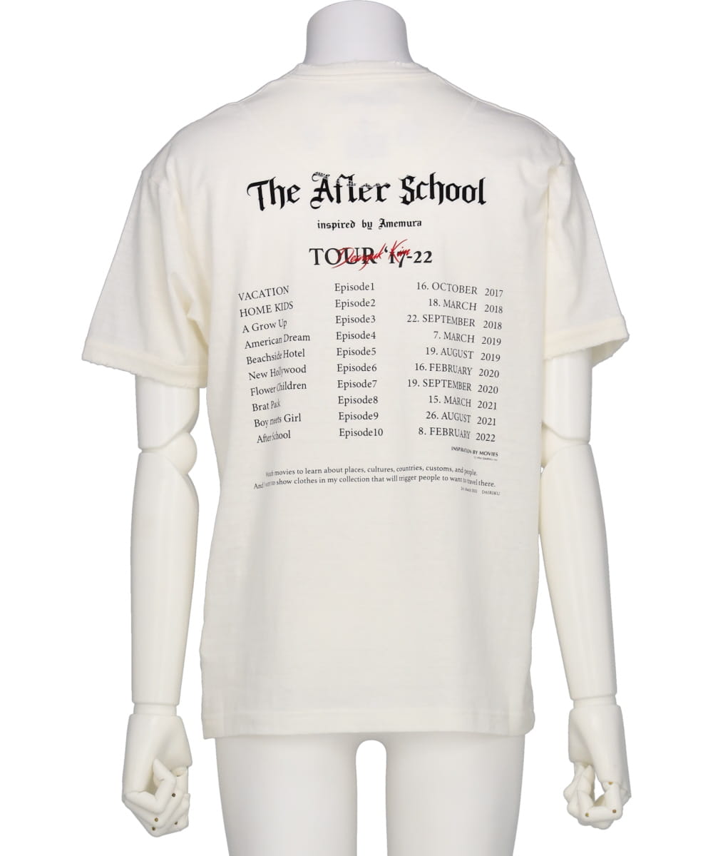 THE AFTER SCHOOL TOUR TRIM TEE