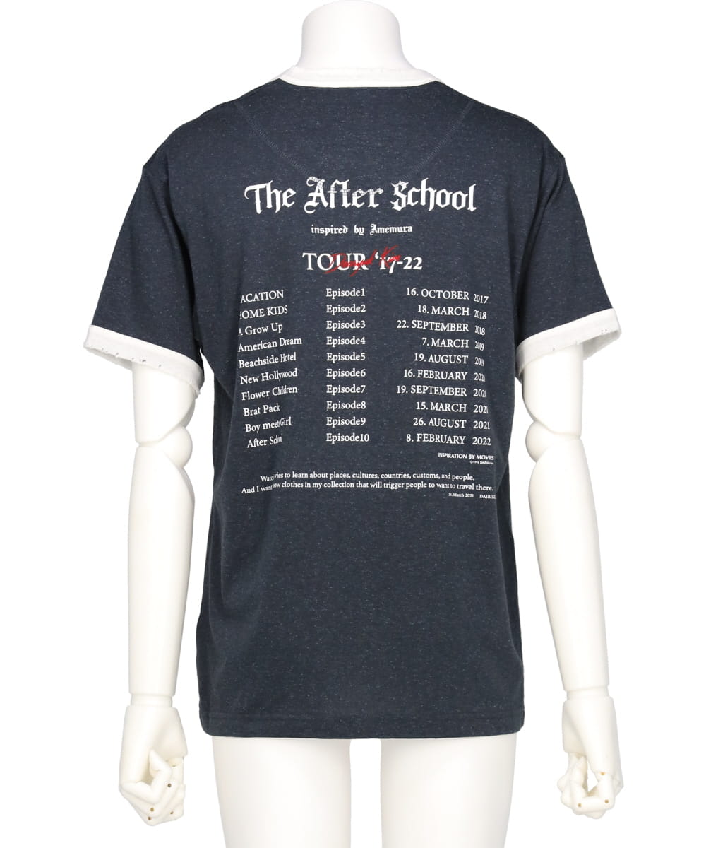 THE AFTER SCHOOL TOUR TRIM TEE