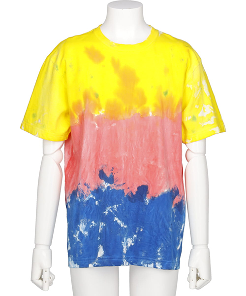 UNEVEN DYEING TEE